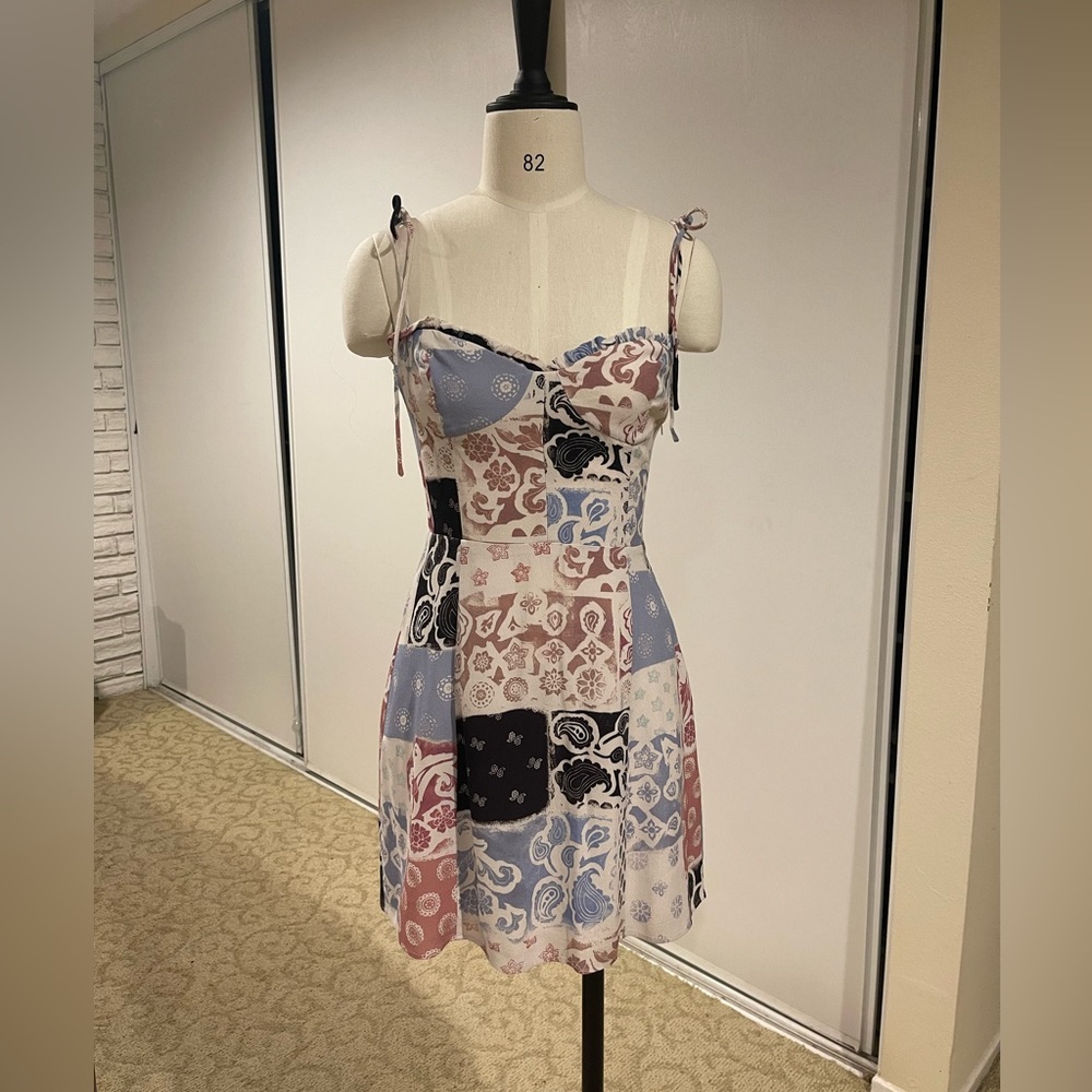 Aritzia summer printed dress